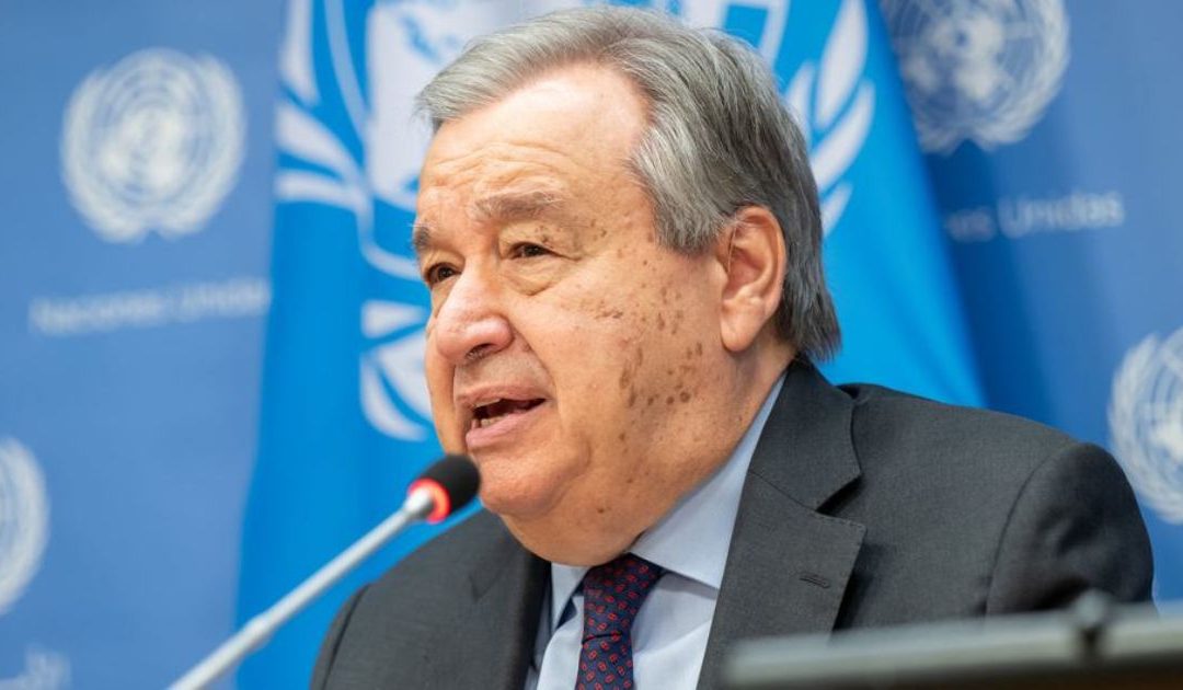 Sete passos para uma energia limpa: Guterres desafia o mundo a abandonar combustíveis fósseis