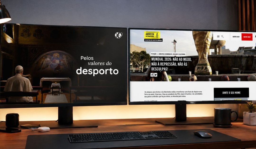 Desporto como “escola de fraternidade” e Mundial sem discriminação: os apelos do Papa e da Amnistia