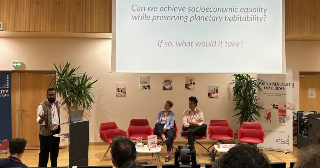 Apresentação do Relatório Global de Justiça, na na Paris School of Economics, 4 de junho. Foto DR