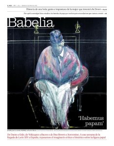 O suplemento cultural Babelia, que o diário El País inclui nas edições de sábado, tinha, no dia 30 de Maio, como tema principal “o imaginário crítico e histórico sobre a figura papal”. Papa Leão XIV