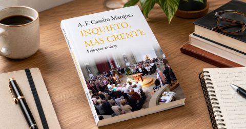 Livro Inquieto mas crente, de António Caseiro Marques Foto Direitos reservados