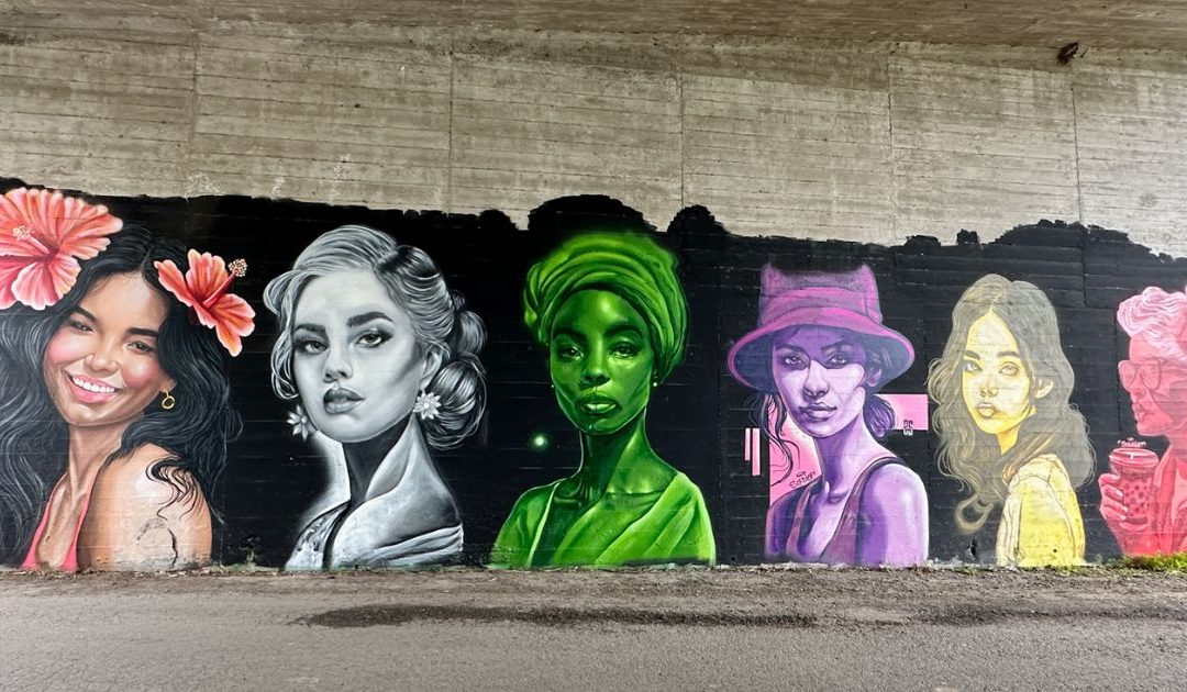 Arte urbana ajuda a financiar abrigo para vítimas de violência doméstica