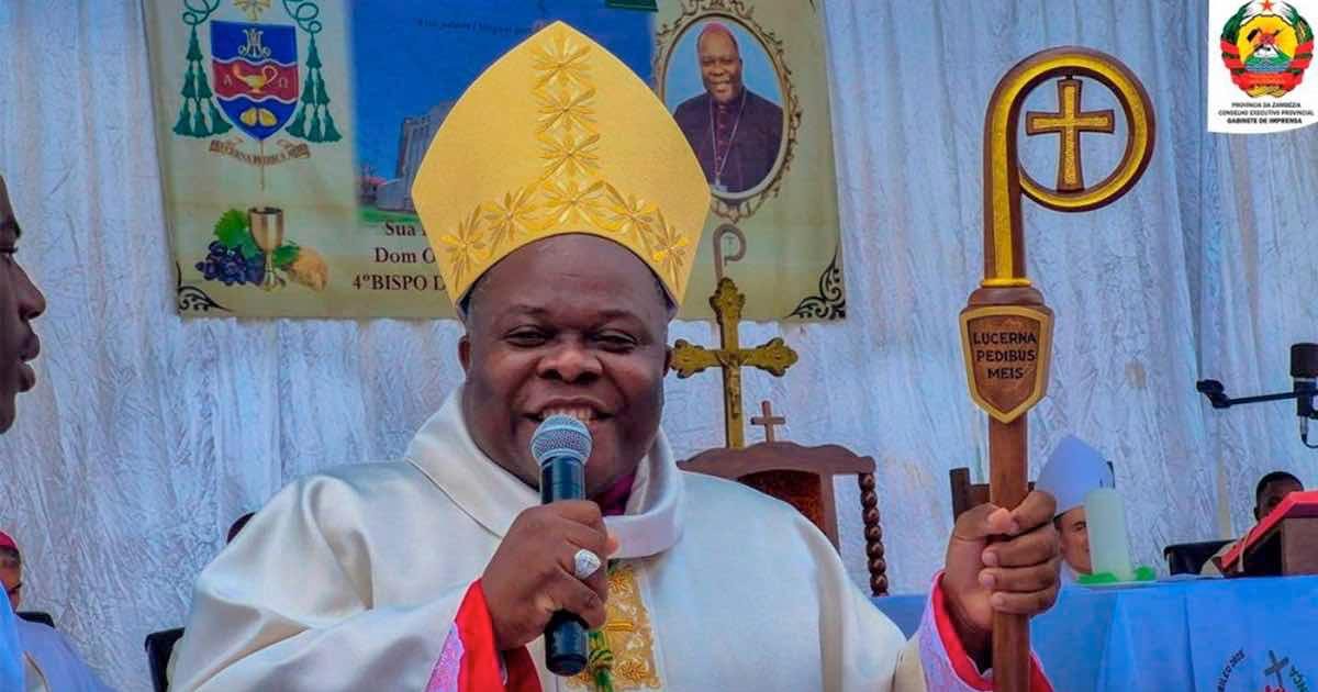O Papa Leão XIV nomeou D. Osório Afonso como bispo da Diocese de Quelimane a 25 de julho de 2025. Foto © Consolata. Moçambique bispo