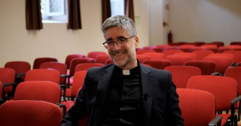Padre Tiago Freitas. Foto Rede Sinodal em Portugal