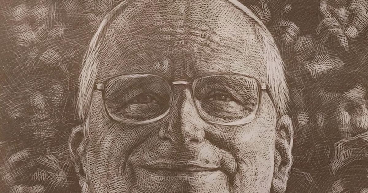 Pormenor da ilustração de Ricardo Martínez, para a capa do suplemento Documentos do jornal El Mundo, de 31 de maio de 2026. Direitos reservados. Leão XIV Papa