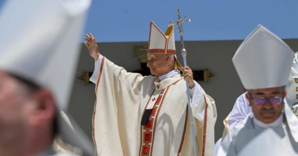 Papa Leão na missa em Porto de Santa Cruz de Tenerife Foto Vatican Media