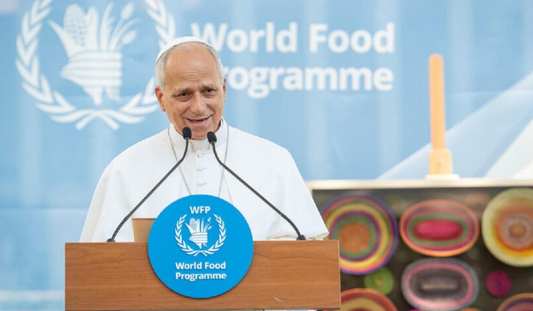 Guerras são mais alimentadas que as pessoas, denuncia o Papa na sede do PAM