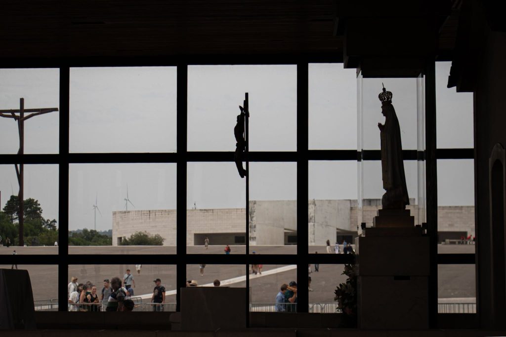 Capelinha das Aparições, em Fátima. Foto Santuário de Fátima