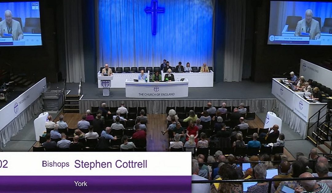 Bispo católico de Bruxelas discursou no Sínodo Geral da Igreja de Inglaterra