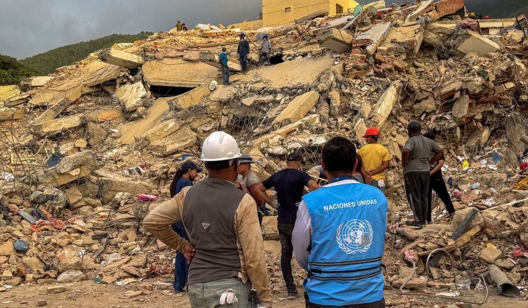 ‘v’ de Venezuela – onde estava Deus quando a terra tremeu?