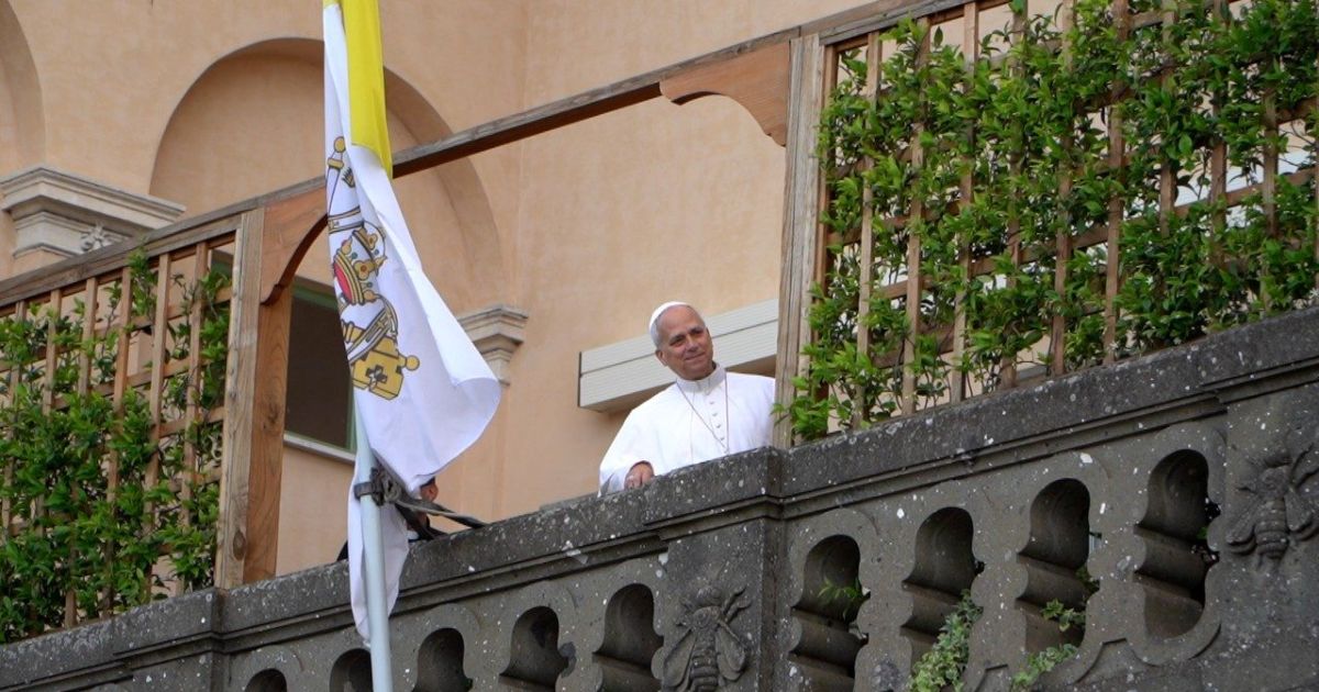 Papa Leão XIV em Castel Gandolfo. Foto Vatican Media Papa Leão XIV em Castel Gandolfo. Foto Vatican Media