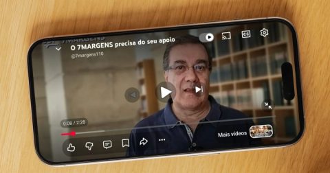 Vídeo apoio 7 Margens Foto DR