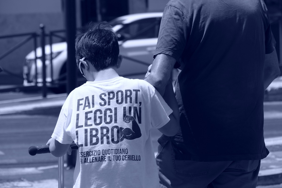 T-shirt de uma criança.