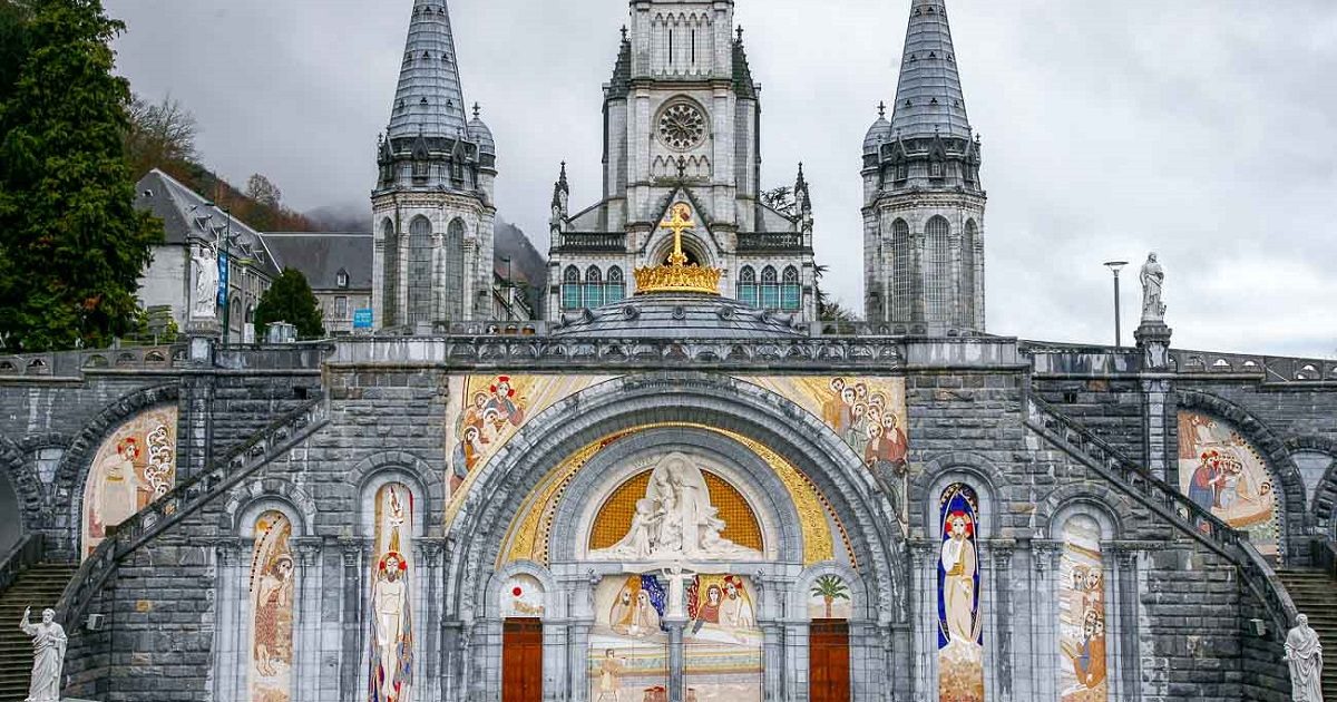 Basílica do Rosário, Lourdes Basílica do Rosário, Lourdes