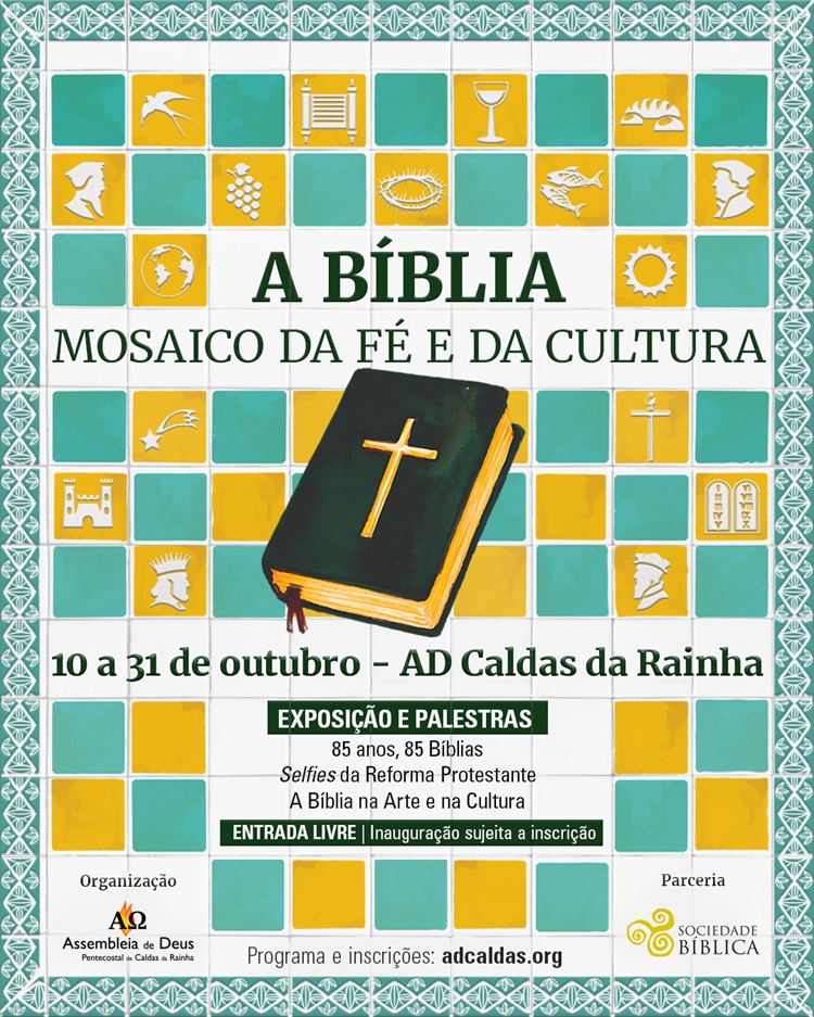 Cartaz Expo Bíblia Caldas 1080 x 1350