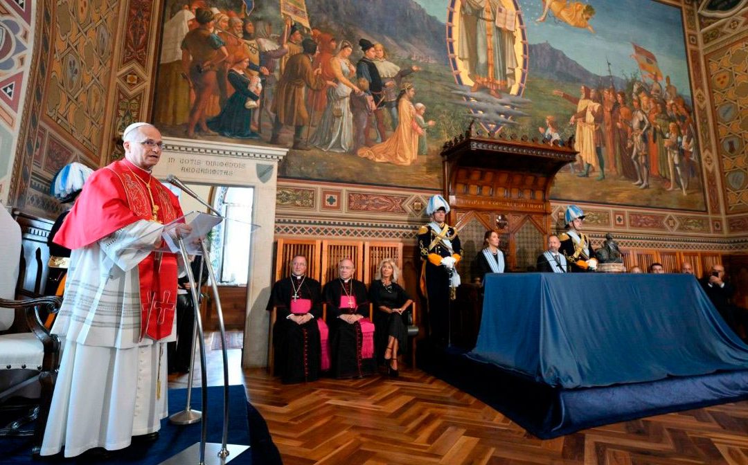 Papa visita São Marino para apelar à Paz e à promoção da liberdade