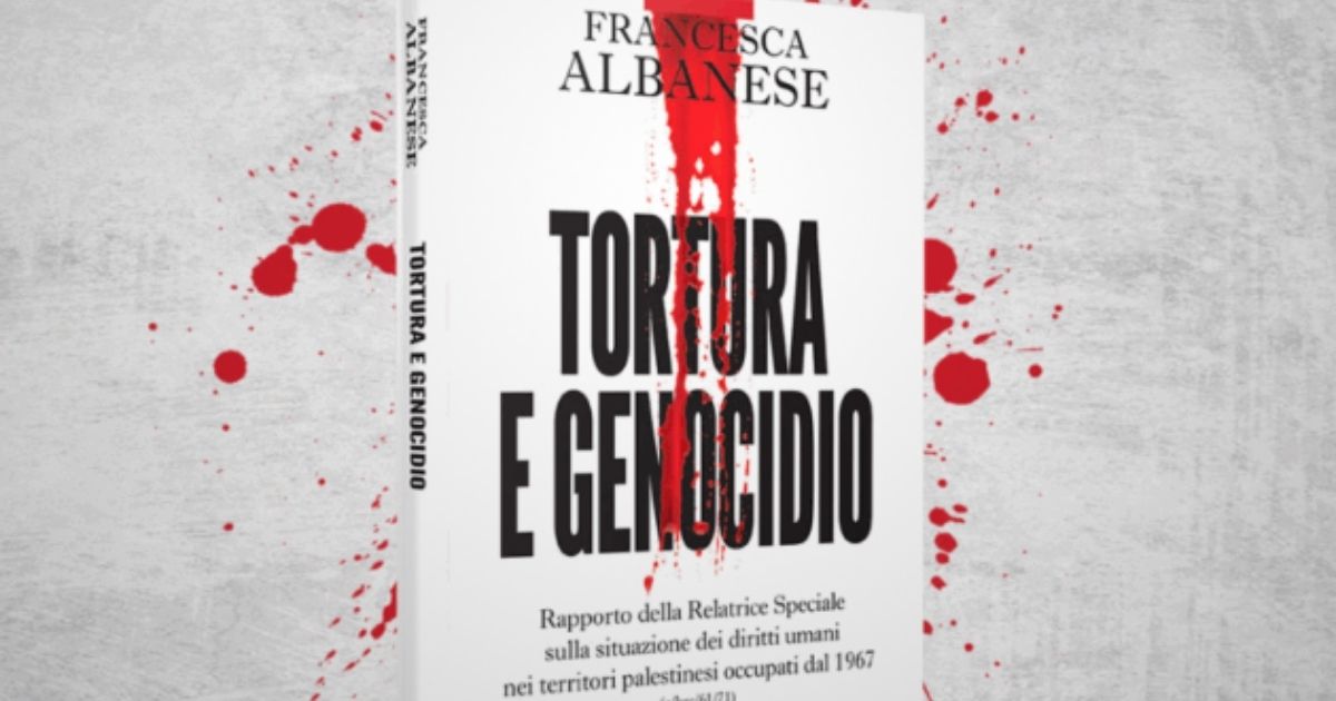 Livro Tortura e genocídio, de Francesca Albanese