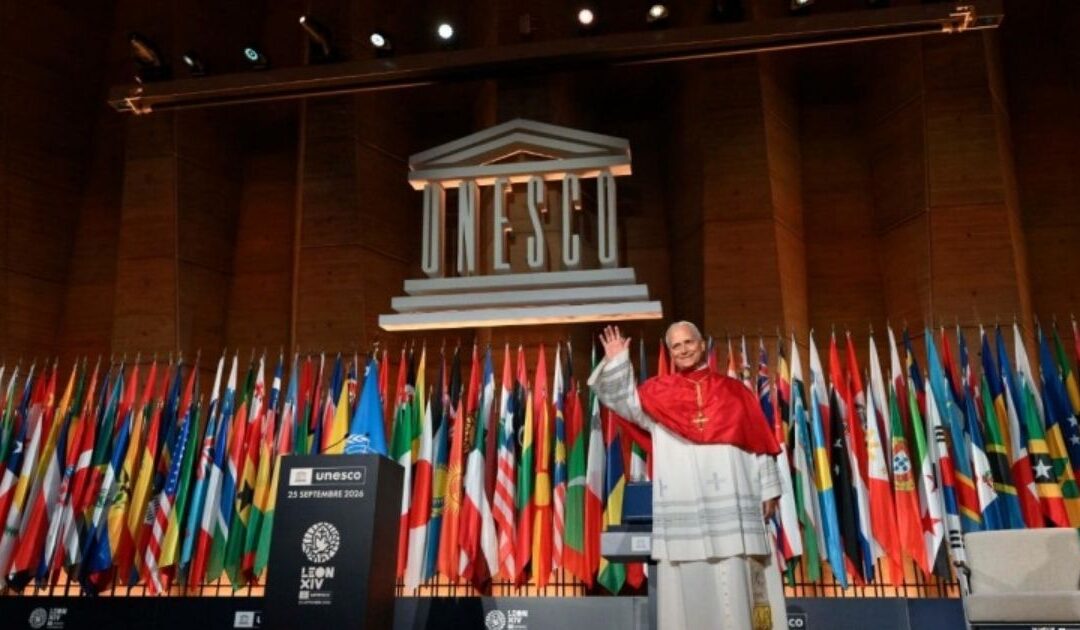Ciência sem ética, cultura corrompida e tecnologia sem humanidade: os alertas do Papa na UNESCO