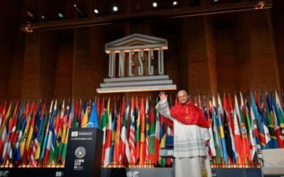 Ciência sem ética, cultura corrompida e tecnologia sem humanidade: os alertas do Papa na UNESCO