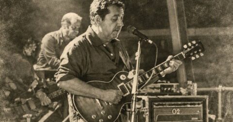 “Estás tão bem para a idade!" Rui Veloso em concerto na Amadora, 11 setembro 2026. Foto Júlia Costa. Foto