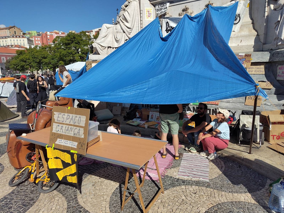 Acampada Porto