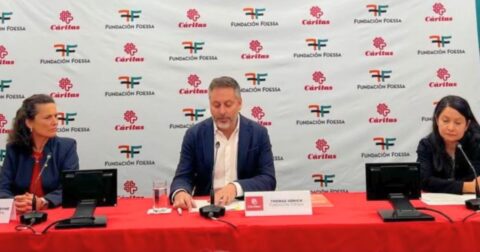 Apresentação do relatório. Foto Fundação FOESSA