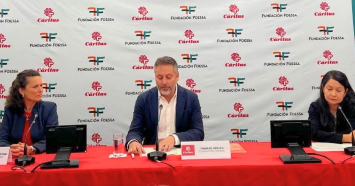Apresentação do relatório. Foto Fundação FOESSA