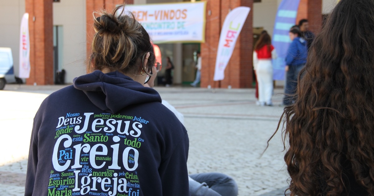 Encontro Nacional do Ensino Secundário para alunos de EMRC, em Santarém, em 2025.