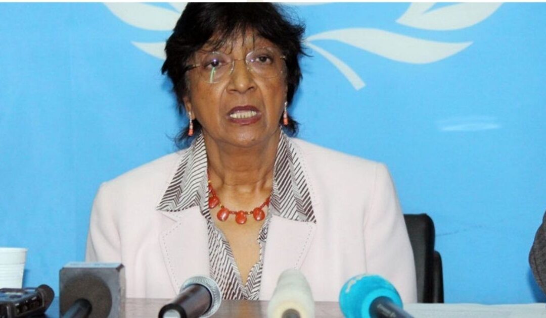 Nobel da Paz distingue Navi Pillay, jurista que liderou investigação da ONU sobre genocídio em Gaza