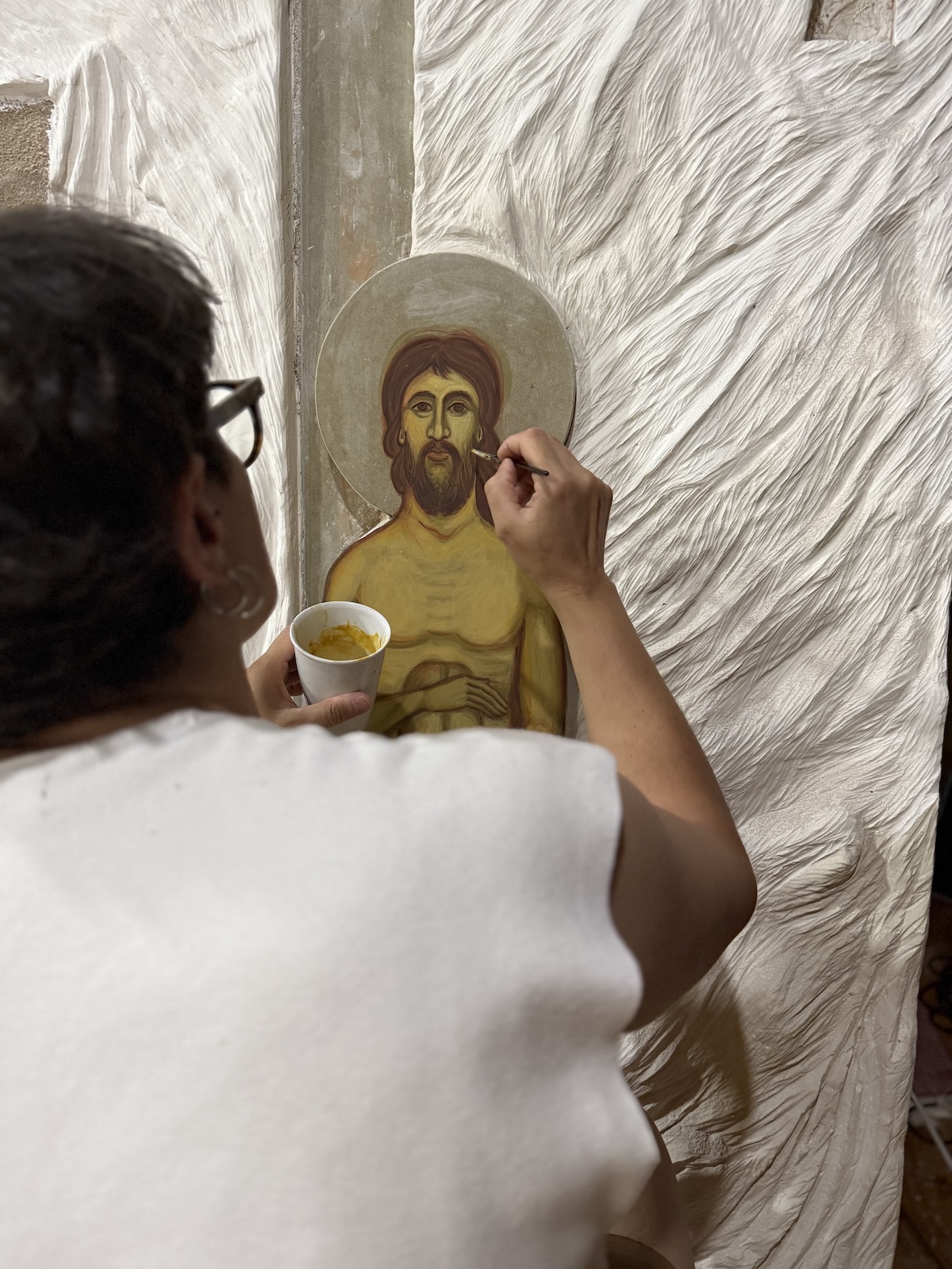 Tânia Pires, Capela Monte Tabor, Bragança, Arte, Ícones